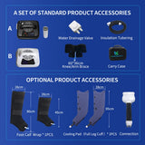 Customized Manufacturers Recovery Hot Cryo Ice Cold Compression Physical Therapy System hine