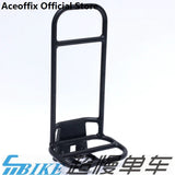 Aceofeffix folding bicycle refitted accessories aluminum alloy front shelf for Brompton pig nose rack