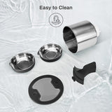 4L APP Pet Feeder Large Capacity Stainless Steel Food Bucket Automatic Cat and Dog Feeding Bowl
