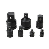 6PCS Impact Reducer & Sleeve Adapter Socket Wrench 1/4 1/2 3/8 3/4 Air Ratchet Breaker Drive Spanner Set