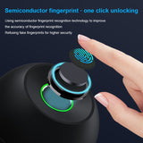 Fingerprint For Bedroom Smart Biometric Door Knob Lock with App Control for Bedrooms Cloakroom Apartments Offices