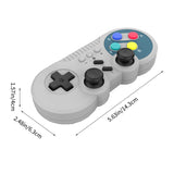 Wireless Gaming Controller Game Console Controller Joystick With Dual Motor Vibration Turbo Function For Switch PC Spare Parts