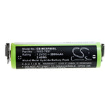 Shaver 2000mAh / 2.40Wh Battery For Moser：1590-7291 1852-7531 Easy Style 1881 1591 1591B ChroMini 1591Q