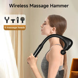 New Multi-functional Handheld Muscle Massage Hammer With Vibrator Body Relaxation Health Care Wireless Remote Control