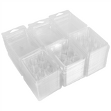 60 Pack Containers-6 Cavity Clear Empty Plastic Melt - Clamshells for Tarts Wax Melts.