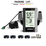 24V-60V 800S LCD E-Bike Display Indicator for Bafang BBS01 BBS02 BBSHD Mid Hub Drive Electric Bicycle Conversion Kits