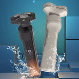 Resuxi -0272 Men's Electric Shaver Magnetic Suction Blade Multifunctional Rechargeable Portable Water Washing Beard Knife