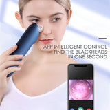 Visual Blackhead Vacuum Ice Pack Blackhead Instrument  HD Camera Electric Pore Deep Clean  Acne Pimple Removal Vacuum Suction