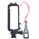 Camera Frame Cage for Insta 360 One X3 Protective Frame Border Case Adapter Mount for Insta360 Action Camera Frame Cage
