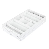 Multi-Level Drawer Organiser Storage Case for Necklace Earrings Ring Cosmetics Boxes Women Jewelry Display Rack
