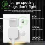 AC110V-240V human body sensing embedded or lamp 86 type five hole socket with light, hallway, bedside small night light