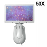 NEW Scalp Hair Follicle Facial Skin Oil Moisture Magnifying Detector 11 Inch HD LCD Screen Microscope Tester
