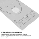 1 Roll Cardiopulmonary Barrier Disposable Face Shield for Emergency Use Cardiac Resuscitation Facial Cover