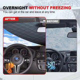 General Motors UV Anti Ice Sunshade Panel Reusable Snow Frost Cover Car Winter Exterior Accessories