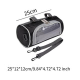 Bike Handlebar Front Water Resistant with Adjustable Strap Handy Men's Shoulder Small Bicycle Handle Bar Bag