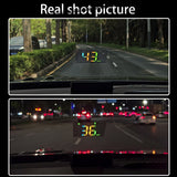 M2S Head Up Display Automotive GPS Digital Speed Tester HD Car Windshield Projector HUD Speedometers for All Vehicles