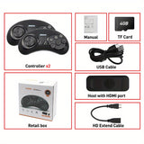 Video Game Console For SEGA Genesis FC Game Stick Wireless Controller HDMI-Compatible Game Player