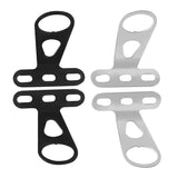 2x Front Holder Mounting Brackets Metal Supporting Rac Bike Basket Installation for Hardware Cycg Riding