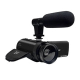 Portable And Multi-functional Video For Various Scenes HD 1080P Digital Camera Clear black UK Plug