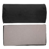 Half Moon Black Ankle Knee Neck Lumbar Support Cushion Elderly People Home Memory Foam Semi Roll Leg Pillow