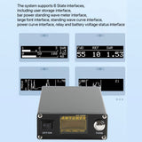 ANTUNER Omnipotent 1.8MHz-30MHz 100W Antenna Tuner Standing Waves Power Meter For HF Radio USDX G1M FT-818 817 IC-705