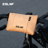 ESLNF Dupont Paper Cycg Handlebar Portable Zipper Top Tube Storage Shoulder Strap Bag Bicycle accessories