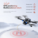 S136 Max Drone 4K HD Dual Camera GPS Obstacle Avoidance Foldable Quadcopter Brushless Helicopter Professional Photography Dron