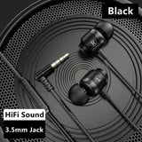 3.5mm Type C Earbuds For Phone Computer Mic Headphones Magnetic Gamer Wired Gaming Green Metal HiFi Bass Stereo Earphones