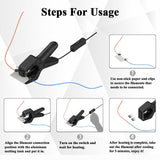 Welder Splicer Connector Suitable for 3D Printer Filament 1.75mm PLA/ABS/PETG/TPU/PA/PC Material Rapid Heating