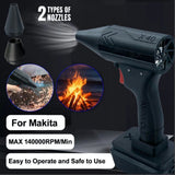 Car Violent Turbo Jet Powerful Air Blower 40mm Brushless Motor Superstrong Thrust 600g Handheld Duct Portable Fan