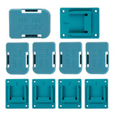 10Pcs Storage Rack Battery Case & Tool Holder Dock Mount For Makita 18V Fixing Devices