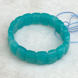 Women's Natural Crystal Amazonite Hand Row Bracelet
