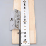 Adjustable Drilg Guide Puncher Locator 3 In 1 Woodworking Doweg Jig Kit Positioning Hole Opener Carpentry Accessory