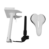 Electric Scooter Adjustable Saddle Set Shockproof Bike Seat Cushion Can Be Raised Lowered For Xiaomi M365/Pro Parts White