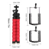 Holder Flexible Octopus Tripod Bracket for Mobile Phone Camera Selfie Stand Monopod Support Photo Remote Control