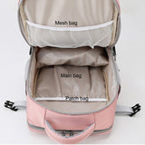 Women Fiess Large Capacity Oxford Yoga Backpack for Outdoor Sports Waterproof Bag Casual Rucack