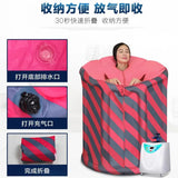 Family home sauna box khan steam room sweat evaporate perspiration steaming hine RU 220V