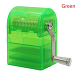 CRUSHER Pencil Sener Shape Tobacco Grinder Hand Cranked Cigarette Cutter Dry Herb Grinders for Smoking Accessories