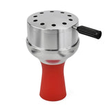 CRUSHER 2 in1 Arabian Hookah Bowl Charcoal Holder Kit Aluminium Alloy Heat Management System Head Tobacco Heater Tools