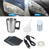 Automotive Care Cleaning Tool 200ML Headlamp Restoration Kit Auto Headlights Renovation Polishing Restorer Set for Car Headlight