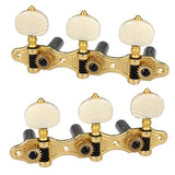 2 Planks Classical Peg Acoustic Guitar Tuners 1:18 Tuning Key Left 3 Right Guitars Knobs Replacement