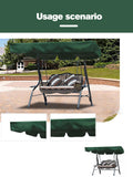 Playground Swing Chair Top Back-Garden Hammock Cover Waterproof&rainproof Sunshade Canopy Outdoor Tools