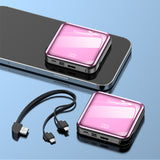 Factory Direct Sale 20000 mA 18650 Battery Ark Full Screen Detachable Double Side Portable Mini Fast Charger Power bank