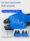 Electric Pre-insulated Tube Type Bare Terminal Portable Tool Rechargeable Crimping