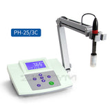 110/220V Digital Display Bench Desktop PH/MV/Temp Tester Acidity Meter Laboratory Water Quality Analyzer