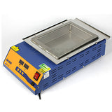 CM-200S Lead-free solder pot Digital display 1500w melt 11.3KG temperature adjustable Melting furnace square tin stove