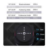 Custom Moq Color 30 Speed Fascia Massager Body Therapy Muscle Vibration 8 Attachment Message Gun