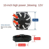 Automobile Air Conditioning Electronic Truck Water Tank Condenser Coog Fan Retrofit High Power
