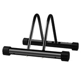 Single Bike Floor Stand Heavy Duty Parking Rack Adjustable Garage Bike Stand NEW