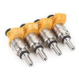 4Pcs Nozzle Flow Matched Fuel Injector 0K30E13250 For KIA Rio 1.6L 1.5L 2001-2005 0K30E-13250 Car Supplies